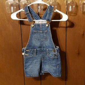 Denim overalls